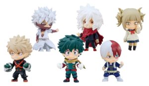 My Hero Academia Nendoroid Surprise Collectible Figuras Blind Box Assortment (6) My Hero Academia Nendoroid Surprise Collectible Figuras Blind Box Assortment (6)