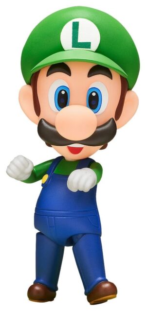 Super Mario Nendoroid Akció Figura Luigi 10cm Super Mario Nendoroid Akció Figura Luigi 10cm