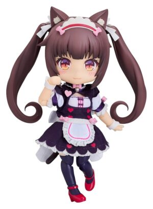 Nekopara Sekai Connect Nendoroid Akció Figura Chocola 14 cm Nekopara Sekai Connect Nendoroid Akció Figura Chocola 14 cm