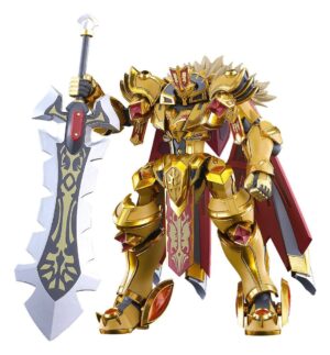 Knight's & Magic Moderoid Plastic Model Kit Goldleo: Royal Metallic Ver. 14 cm Knight's & Magic Moderoid Plastic Model Kit Goldleo: Royal Metallic Ver. 14 cm
