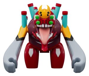 Rebuild of Evangelion Brickroid Mini Figura Evangelion Unit 02 Beast Form 2nd Phase (Type 1) 4 cm Rebuild of Evangelion Brickroid Mini Figura Evangelion Unit 02 Beast Form 2nd Phase (Type 1) 4 cm