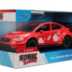 Sonic Diecast Model 1:32 Knuckles 2016 Subaru WRX STI Assortment (6)