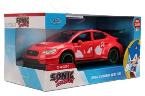 Sonic Diecast Model 1:32 Knuckles 2016 Subaru WRX STI Assortment (6)