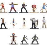 One Piece Nano Metalfigs Mini Figuras Blind Pack 5 cm Display (24)