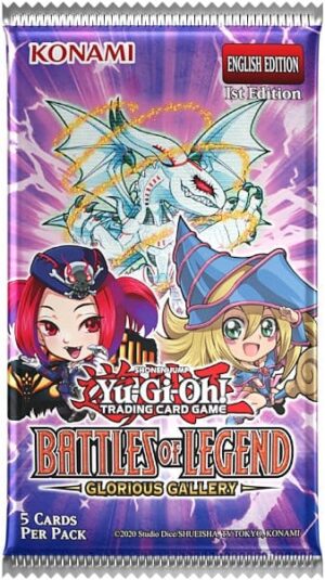 Yu-Gi-Oh! Battles of Legend: Glorious Gallery Booster Kártya csomag