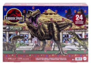 Jurassic Park Island Visitor Minis Adventi Naptár