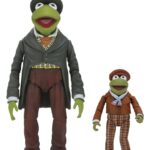 The Muppet Christmas Carol Ultimate Akció Figuras 2-Pack Kermit as Bob Cratchit & Robin as Tiny Tim 18 cm
