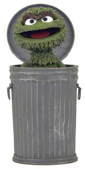 Sesame Street Ultimate Akció Figura Oscar the Grouch 18 cm