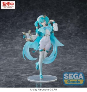 Hatsune Miku Luminasta PVC Figura Wandering Minstrel 21 cm