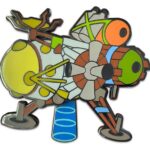 Outer Wilds Kitűző Spaceship Bobble 5 cm