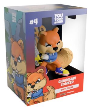 Conker’s Bad Fur Day Vinyl Figura Chainsaw Conker 8 cm Conker’s Bad Fur Day Vinyl Figura Chainsaw Conker 8 cm