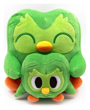 Duolingo Plüss Figura Study Buddy Duo 22 cm
