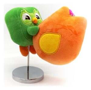 Duolingo Plüss Kulcstartó Streak Flame Duo 13 cm