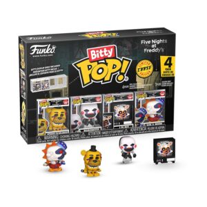 Funko Bitty POP! Five Nights at Freddy's - Withered Golden Freddy, Marionette, Lolbit, Sun & Moon