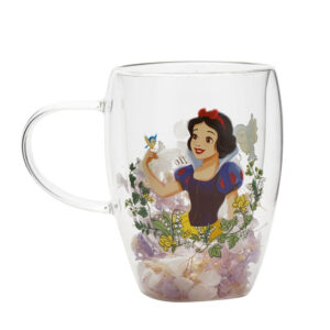 Disney Snow White Virágos Üveg Pohár