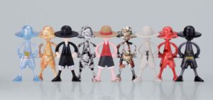 One Piece Luffy's Archive of Adventure Mini Figura Blind Box Assortment (10)