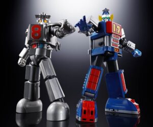 Daitetsujin 17 Soul of Chogokin Diecast Akció Figura GX-101S Daitetsujin 17 & 18 Graviton Box 18 cm
