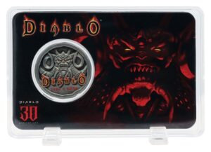 Diablo Collectable Coin 30th Anniversary Limited Edition Diablo Collectable Coin 30th Anniversary Limited Edition