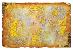 World of Warcraft Replika Metal Map of Azeroth Limited Edition 12 x 18 cm World of Warcraft Replika Metal Map of Azeroth Limited Edition 12 x 18 cm