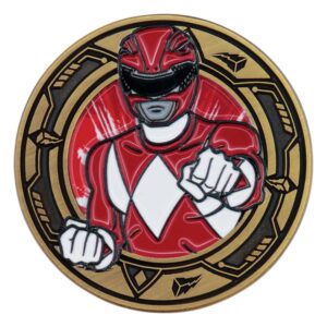 Power Rangers Collectable Coin Red Ranger Limited Edition Power Rangers Collectable Coin Red Ranger Limited Edition