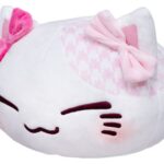 Nemuneko Plüss Figura Cat Ribbon Big Pink Ver. 30 cm