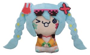 Hatsune Miku MOCHIPICO Mini Plüss Figura Hatsune Miku Digital Stars 2025 C 10 cm