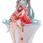 Hatsune Miku Noodle Stopper PVC Szobor 2026 Chinese New Year Ver. 14 cm
