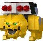 The Brave Fighter of Legend Da-Garn Brickroid Akció Figura Ga-Orn (Animal Mode) 2 cm