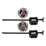 Beyblade X and Star Wars Collab The Mandalorian 3-60F vs. Moff Gideon 3-80N