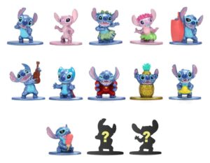 Lilo & Stitch Nanofigs Mini Figuras Stitch Blind Box Display (24)