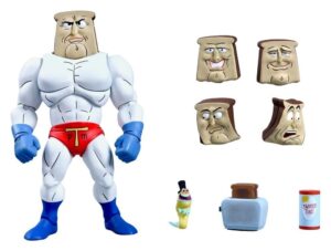 The Ren & Stimpy Show Akció Figura Ultimate Powdered Toast Man 18 cm
