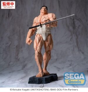 Baki-Dou Luminasta PVC Figura Kaoru Hanayama 23 cm