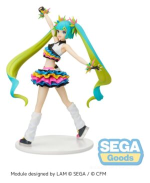 Hatsune Miku Project DIVA MEGA39's FIGURIZM PVC Figura Hatsune Miku - Catch the Wave 25 cm