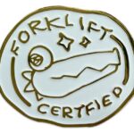Crashout Crew Kitűző Forklift Certified