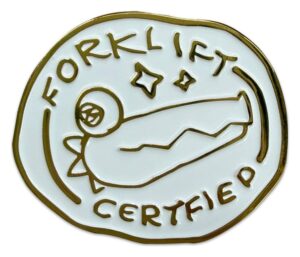 Crashout Crew Kitűző Forklift Certified Crashout Crew Kitűző Forklift Certified