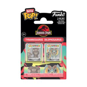Funko Bitty POP! Jurassic Park - Tyrannosaurus Fossil & Dilophosaurus Funko Bitty POP! Jurassic Park - Tyrannosaurus Fossil & Dilophosaurus