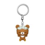 Funko Pocket POP! Rilakkuma - Chairoikoguma (Sleepy) Kulcstartó