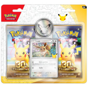 Pokémon 30th Celebration 2-Pack Eevee Blister Pokémon 30th Celebration 2-Pack Eevee Blister