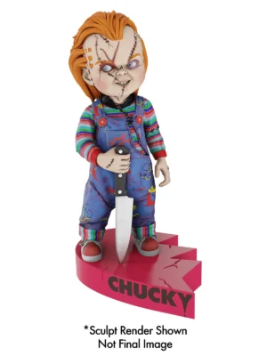 Bride of Chucky Head Knocker - Chucky (Heart Connect Base) Bride of Chucky Head Knocker - Chucky (Heart Connect Base)