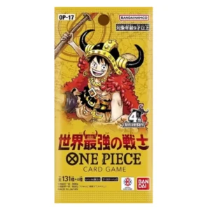 One Piece OP-17 The World's Strongest Warriors Booster Japán