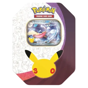 Pokémon 30th Celebration Greninja ex Tin box Pokémon 30th Celebration Greninja ex Tin box