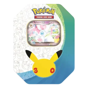 Pokémon 30th Celebration Sylveon ex Tin box Pokémon 30th Celebration Sylveon ex Tin box