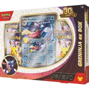 Pokémon 30th Celebration Greninja ex Box Pokémon 30th Celebration Greninja ex Box