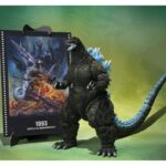 Godzilla S.H.MonsterArts Akció Figura Godzilla (Godzilla vs. Mechagodzilla II Poster Coloring Ver.) -Movie Graphic Plus- 16 cm