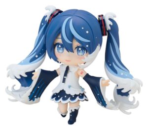 Character Vocal Series 01: Hatsune Miku Nendoroid Akció Figura Katsushika Hokusai Collaboration Ver. (Rella) 10 cm