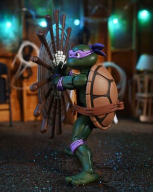 Teenage Mutant Ninja Turtles (1987 Cartoon) Akció Figura Ultimate Donatello (VHS) 18 cm Teenage Mutant Ninja Turtles (1987 Cartoon) Akció Figura Ultimate Donatello (VHS) 18 cm