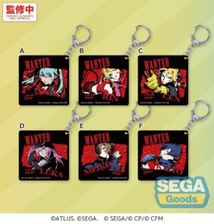Hatsune Miku: Colorful Stage! x Persona 5 Royal Acrylic Kulcstartó Blind Box Assortment (6)