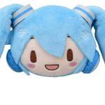 Snow Miku Fuwa Petit Plüss Figura Face Mascot