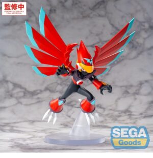 Mega Man Battle Network Luminasta PVC Figura Mega Man Falzar Beast 19 cm Mega Man Battle Network Luminasta PVC Figura Mega Man Falzar Beast 19 cm
