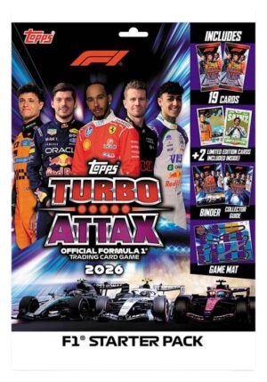 Formula 1 Turbo Attax 2026 Trading Cards Starter Set Formula 1 Turbo Attax 2026 Trading Cards Starter Set